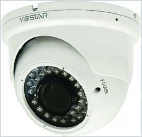 Камера видеонаблюдения купольная цветная VSD-4100VR